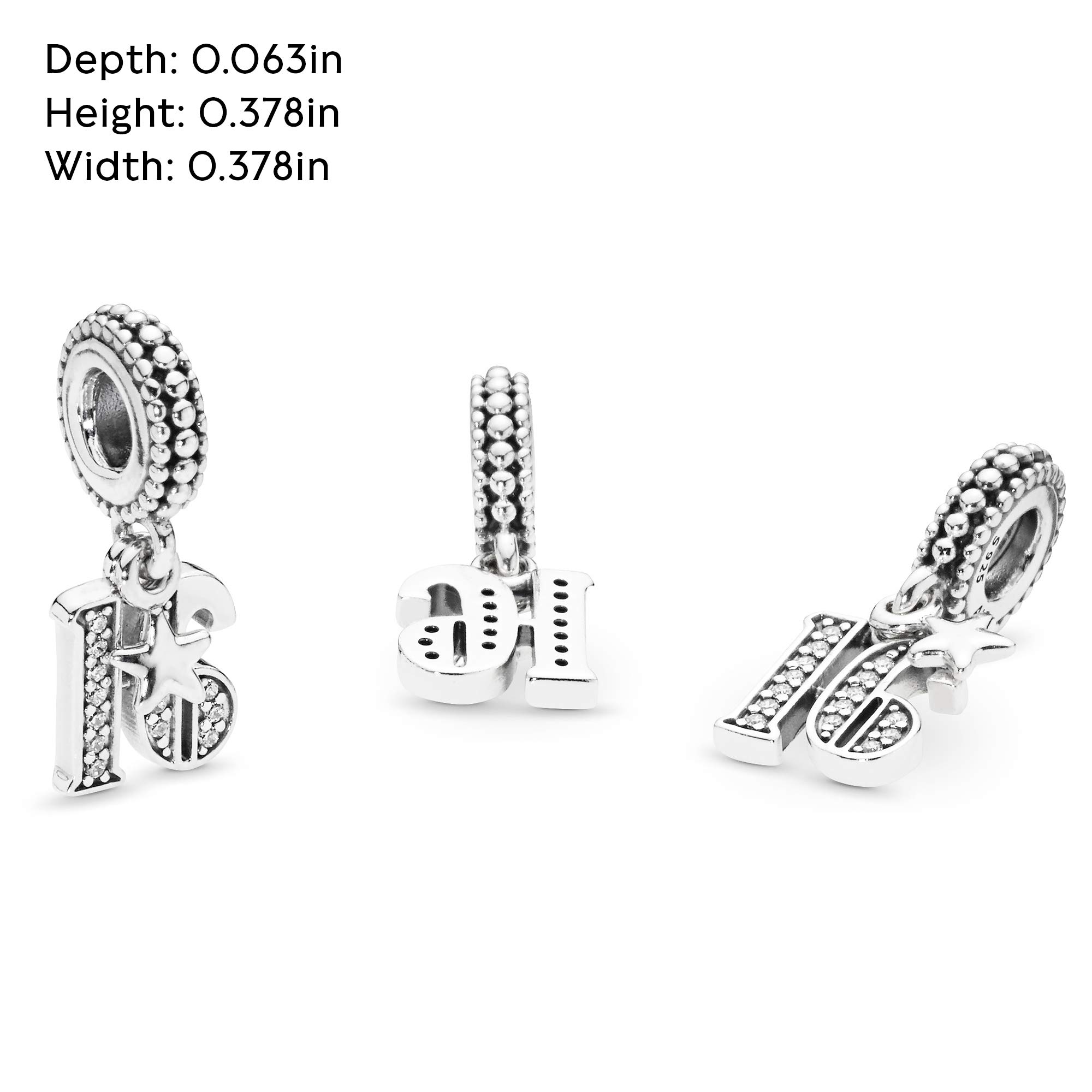 Foto 6 | Set De Joyas Con Colgante Y Pulsera Pandora Para La 16ª Celebración - Venta Internacional.