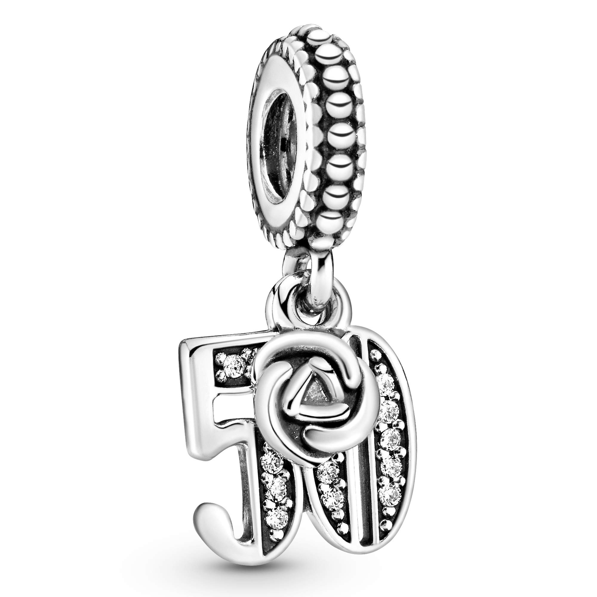 Foto 3 pulgar | Colgante De Plata De Ley Charm Pandora Para La Celebración Del 50 Aniversario - Venta Internacional.
