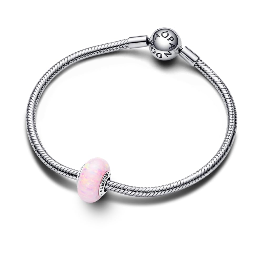 Foto 4 pulgar | Joyería De Verano Rosa Opalescente De Charm Pandora, Plata De Ley - Venta Internacional.