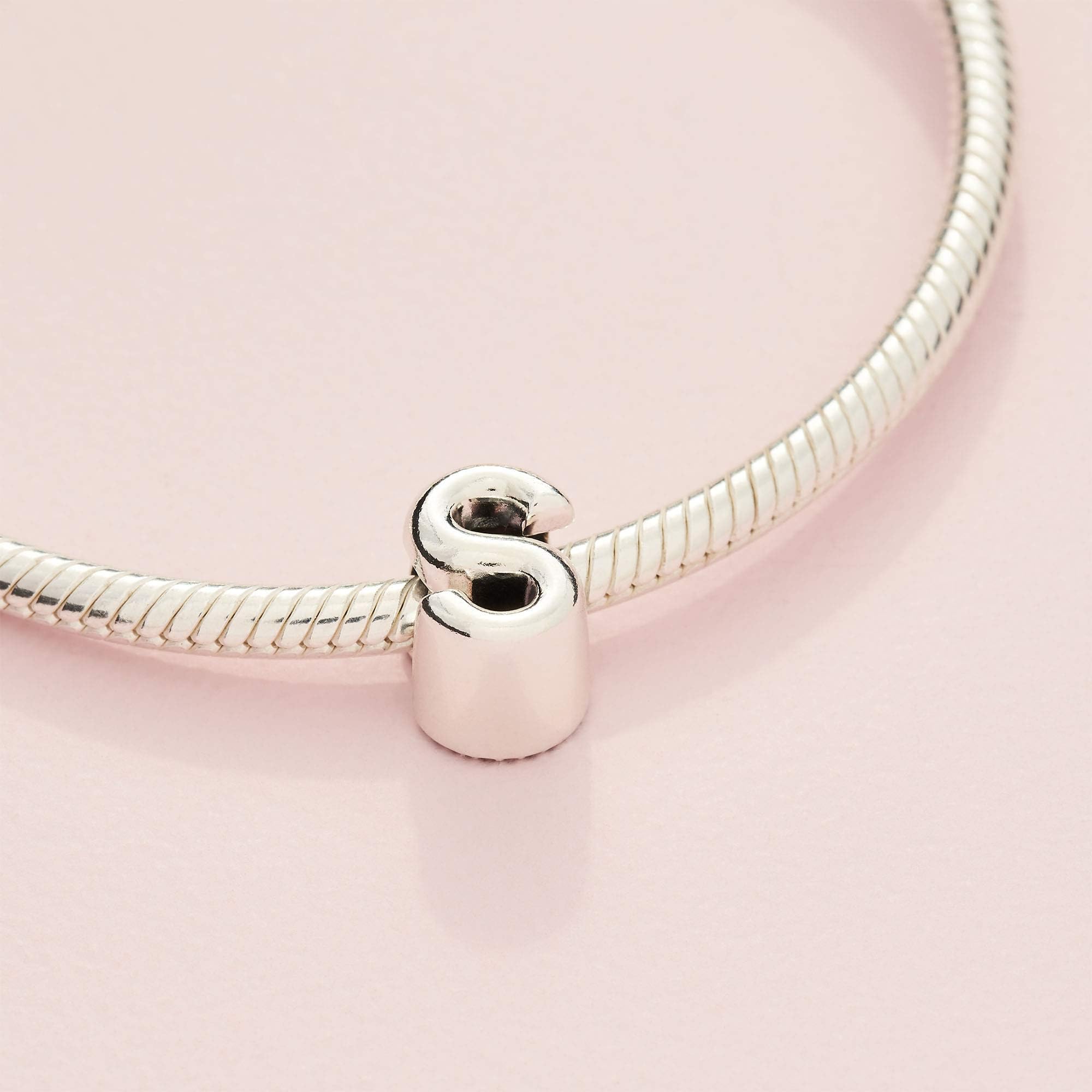 Foto 5 | Charm Pandora Con La Letra H Del Alfabeto Hecho Con Plata De Ley - Venta Internacional.