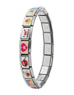 Foto 2 | Pulsera Genérica Italiana De Acero Inoxidable + Gratis Termo Güish De Regalo