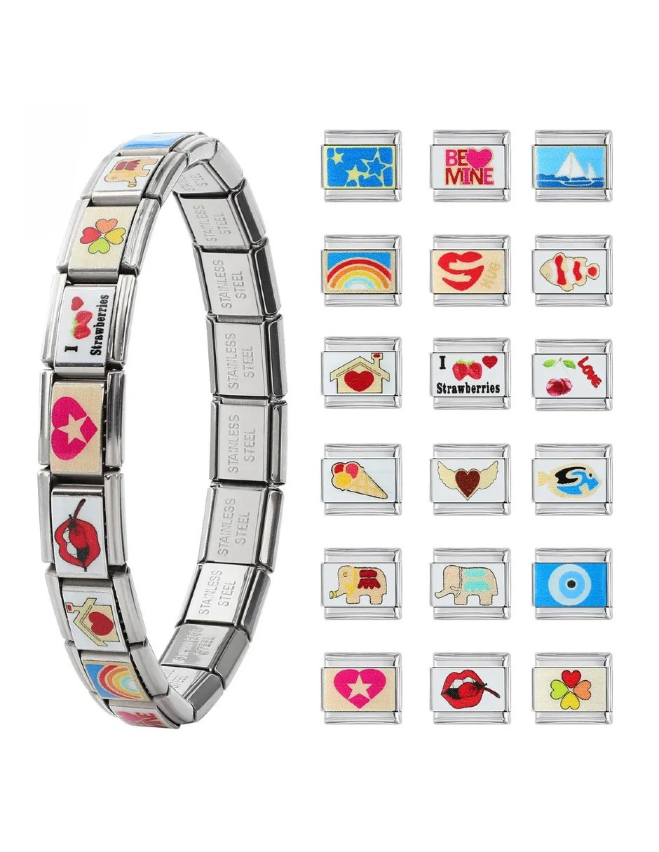 Foto 4 pulgar | Pulsera Genérica Italiana De Acero Inoxidable + Gratis Termo Güish De Regalo