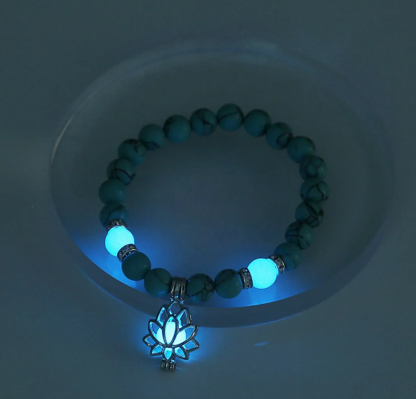Foto 3 pulgar | Xtellar Par Pulsera Luminosa De Flor De Loto Para Parejas Brilla