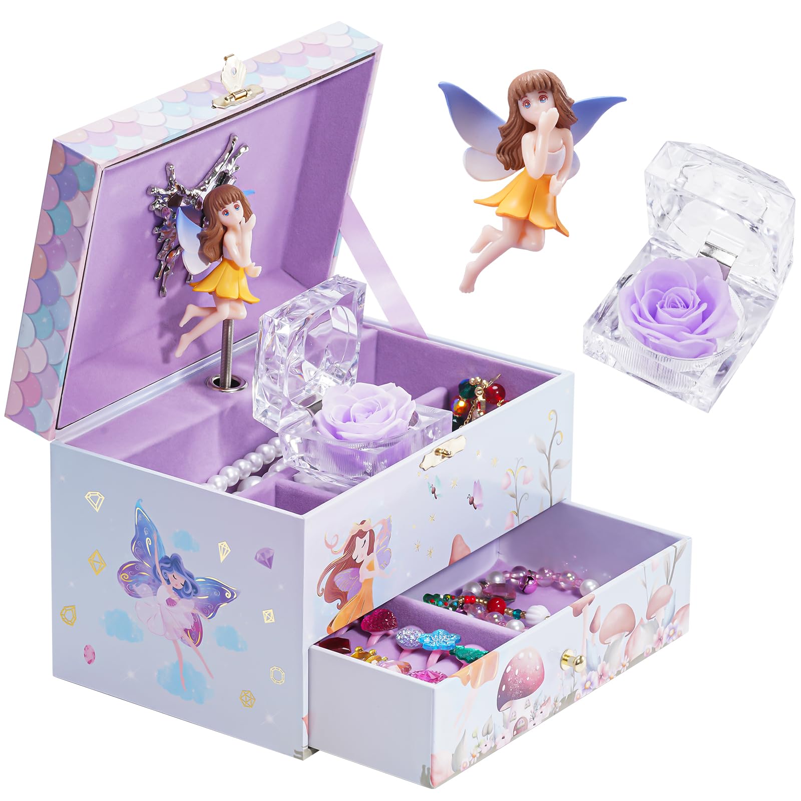 Foto 2 pulgar | Joyero Procase Waltz Children Unicorn Para Niñas De 2 A 8 Años - Venta Internacional.
