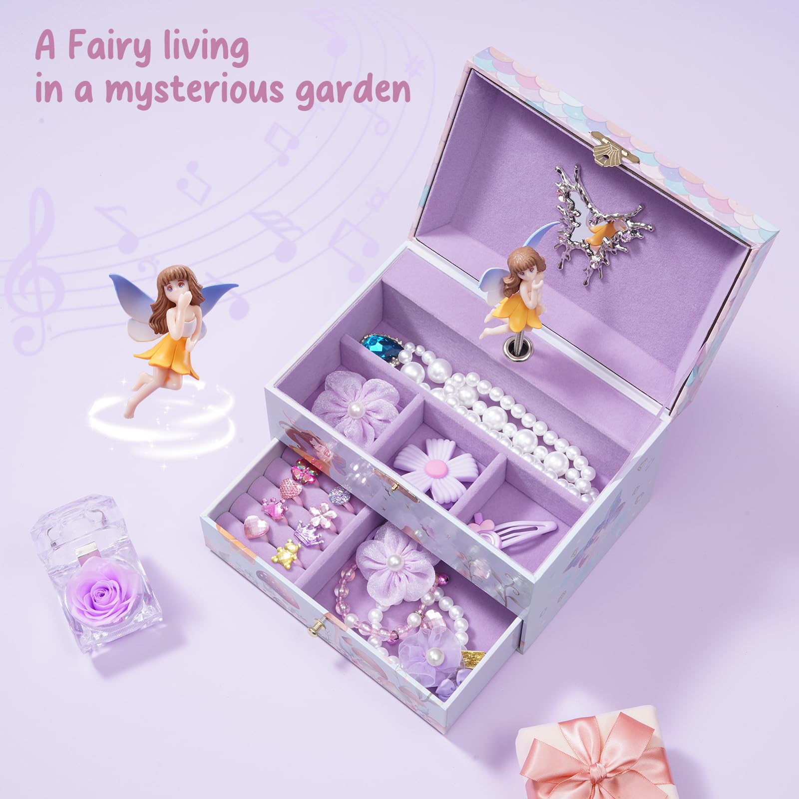 Foto 3 pulgar | Joyero Procase Waltz Children Unicorn Para Niñas De 2 A 8 Años - Venta Internacional.
