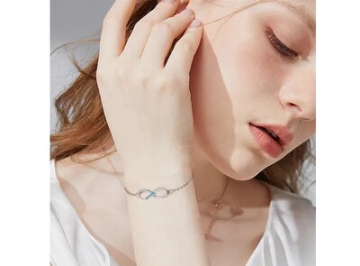 Foto 4 | Joyeria Xtellar Fina Pulsera Plata Mujer Plata 925 Cruz Ajustable