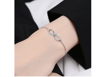 Foto 5 | Joyeria Xtellar Fina Pulsera Plata Mujer Plata 925 Cruz Ajustable