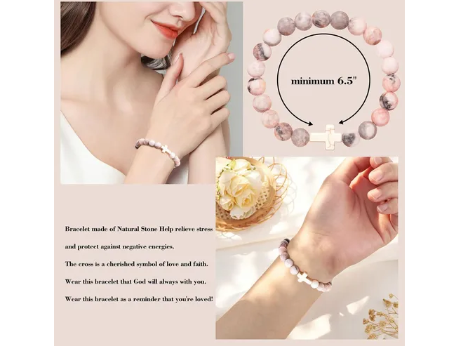 Foto 6 pulgar | Pulsera Xtellar De Parejas Natural Caballero Para Mujeres Hombres