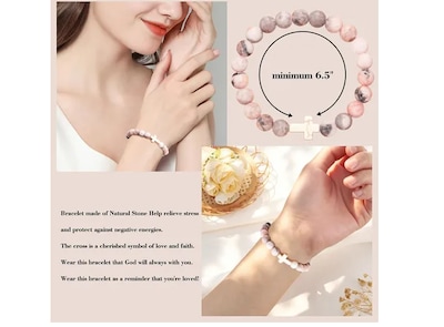 Foto 5 | Pulsera Xtellar De Parejas Natural Caballero Para Mujeres Hombres