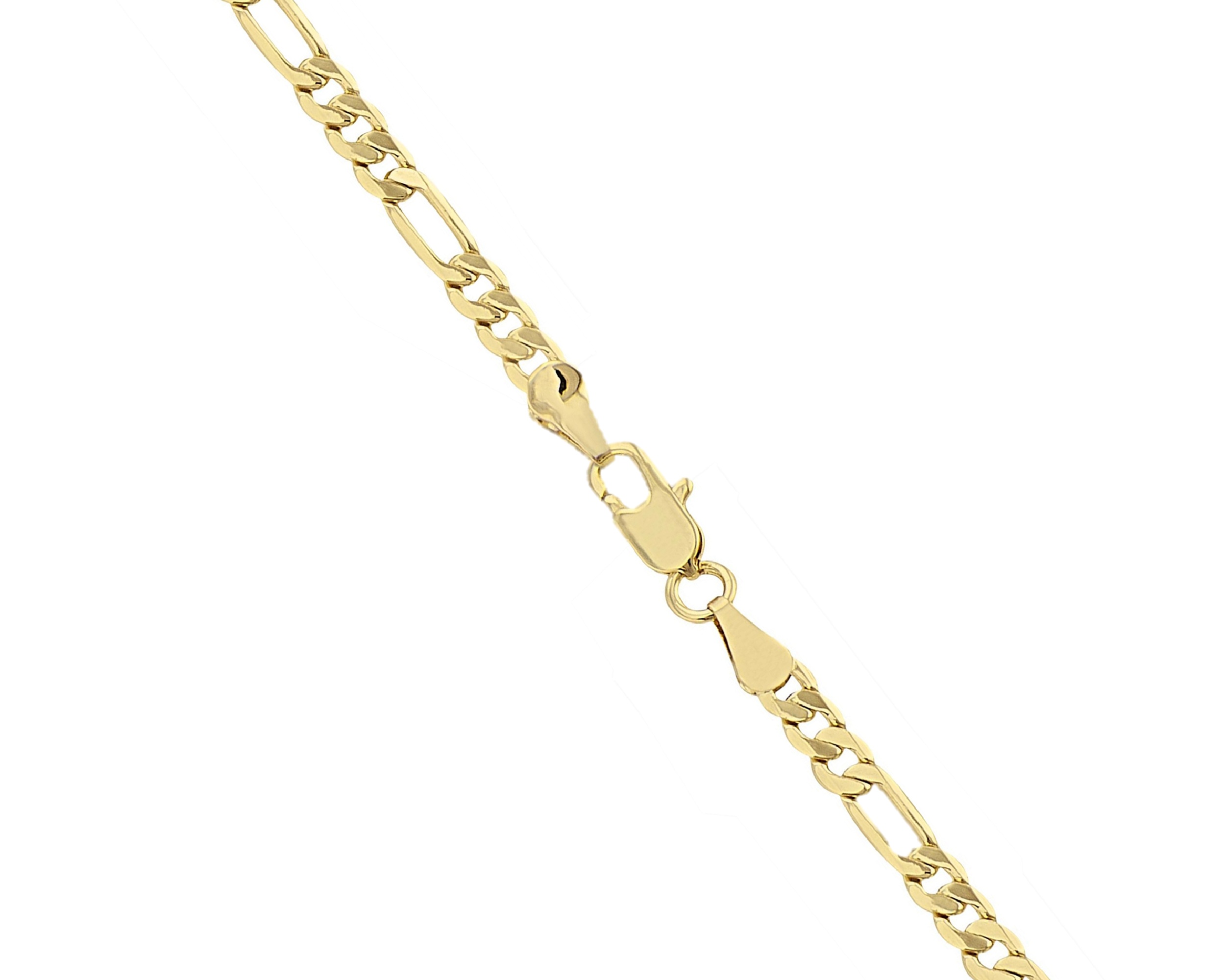 Foto 5 pulgar | Pulsera Placa Pulida Tejido 3x1 18cm Chapa De Oro 18k Ch107