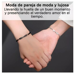 Foto 5 | 2pulseras Pareja Regalo Mujer Hombres El Bucle De Möbius