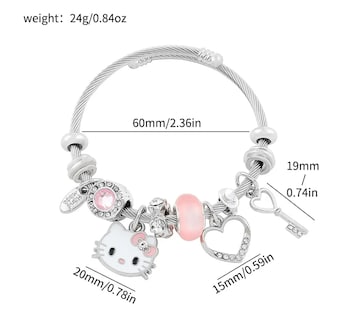 Foto 2 | Hello Kitty Collar + Pulsera Accesorios