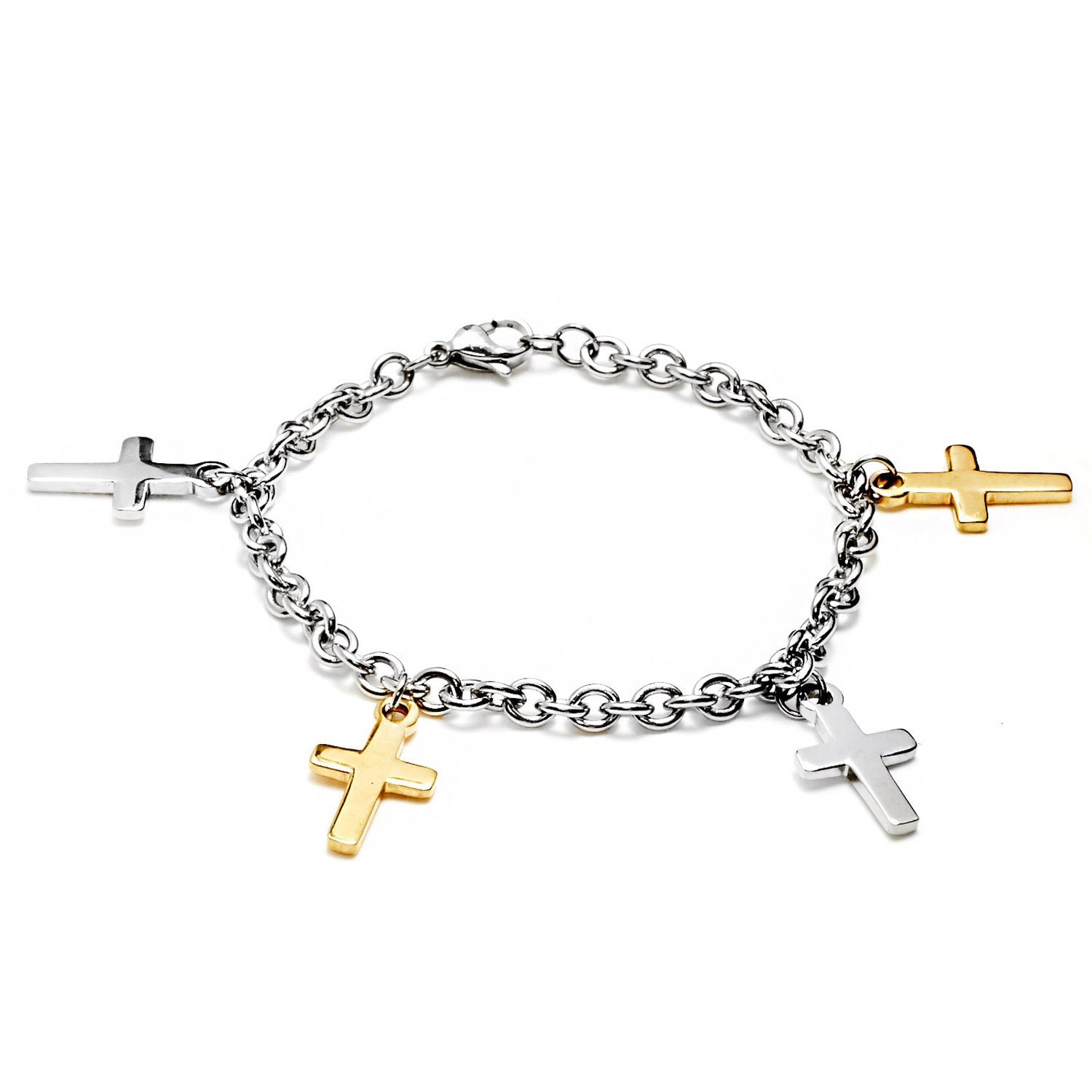 Foto 2 pulgar | Pulsera West Coast Jewelry Elya De Acero Inoxidable Para Mujer - Venta Internacional.