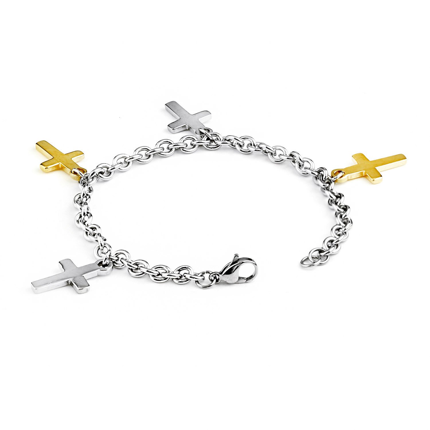 Foto 3 pulgar | Pulsera West Coast Jewelry Elya De Acero Inoxidable Para Mujer - Venta Internacional.