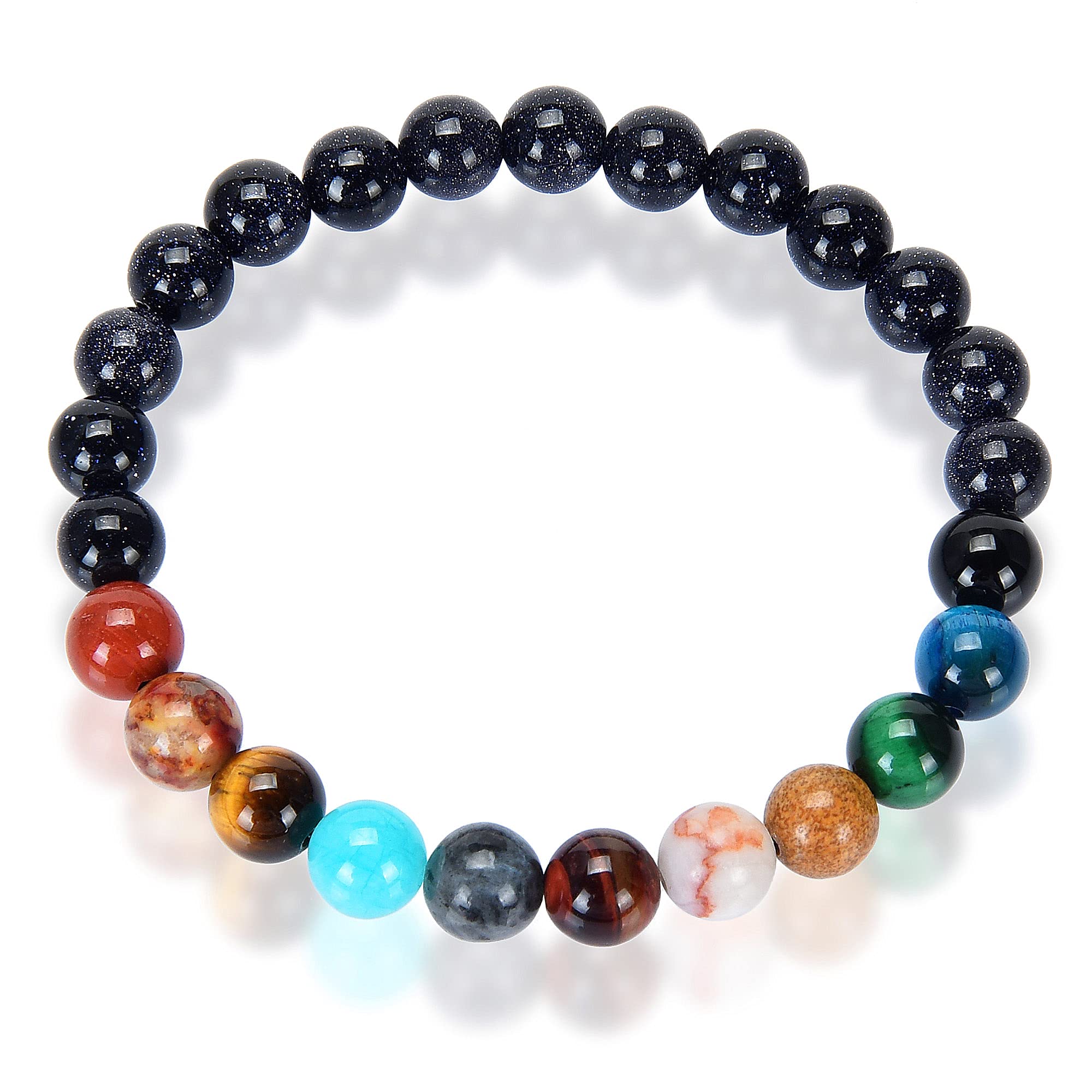 Foto 1 | Pulsera West Coast Jewelry Solar System Con Cuentas De Arenisca - Venta Internacional.