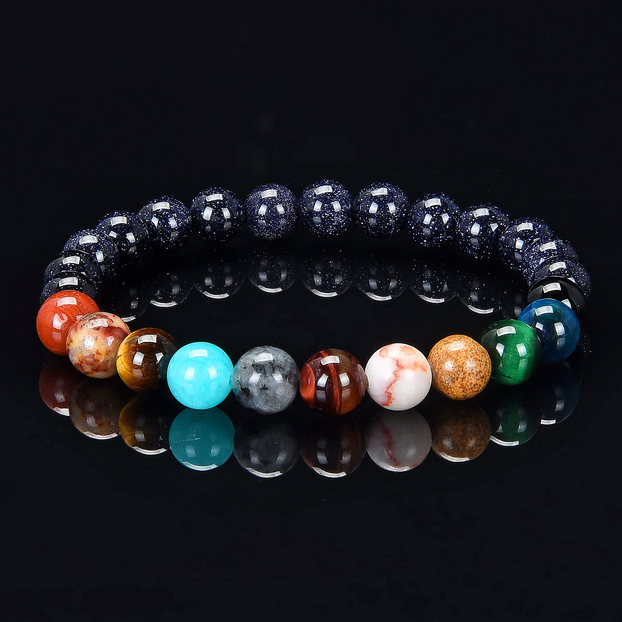 Foto 3 | Pulsera West Coast Jewelry Solar System Con Cuentas De Arenisca - Venta Internacional.