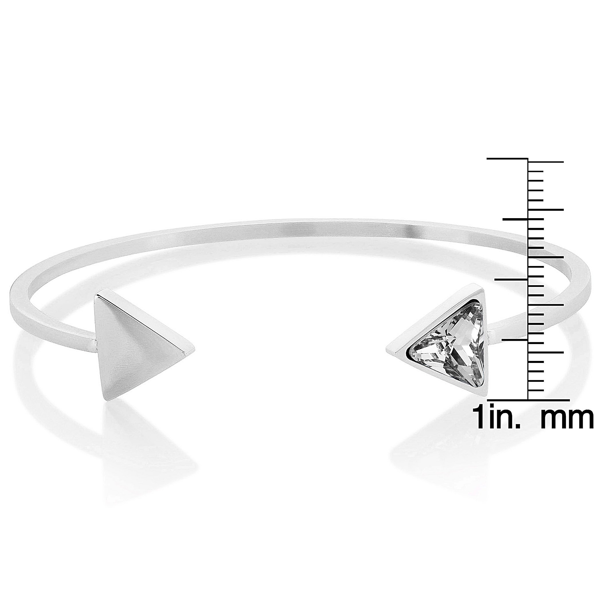 Foto 3 | Brazalete De Acero Inoxidable West Coast Jewelry Para Mujer - Venta Internacional.