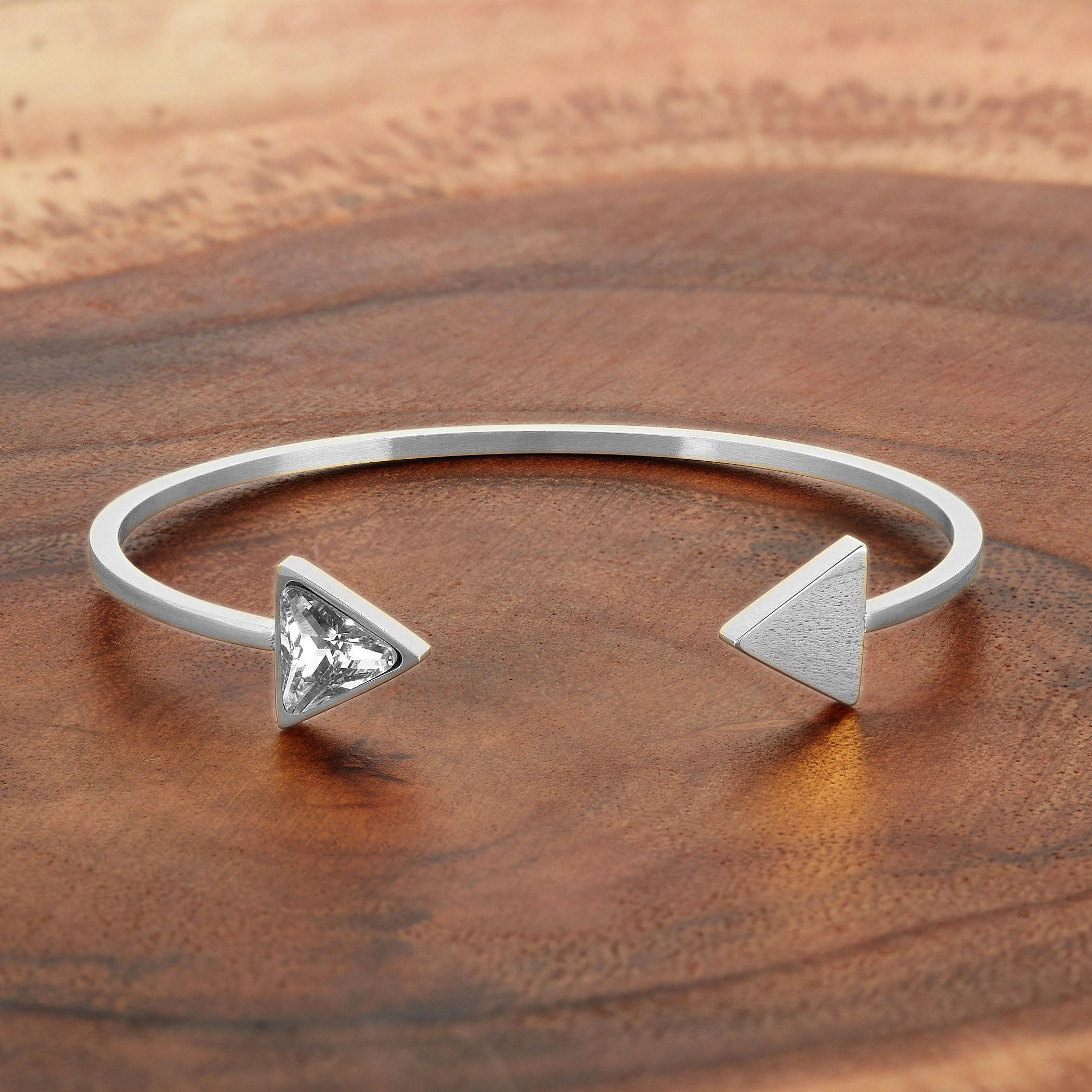 Foto 5 pulgar | Brazalete De Acero Inoxidable West Coast Jewelry Para Mujer - Venta Internacional.