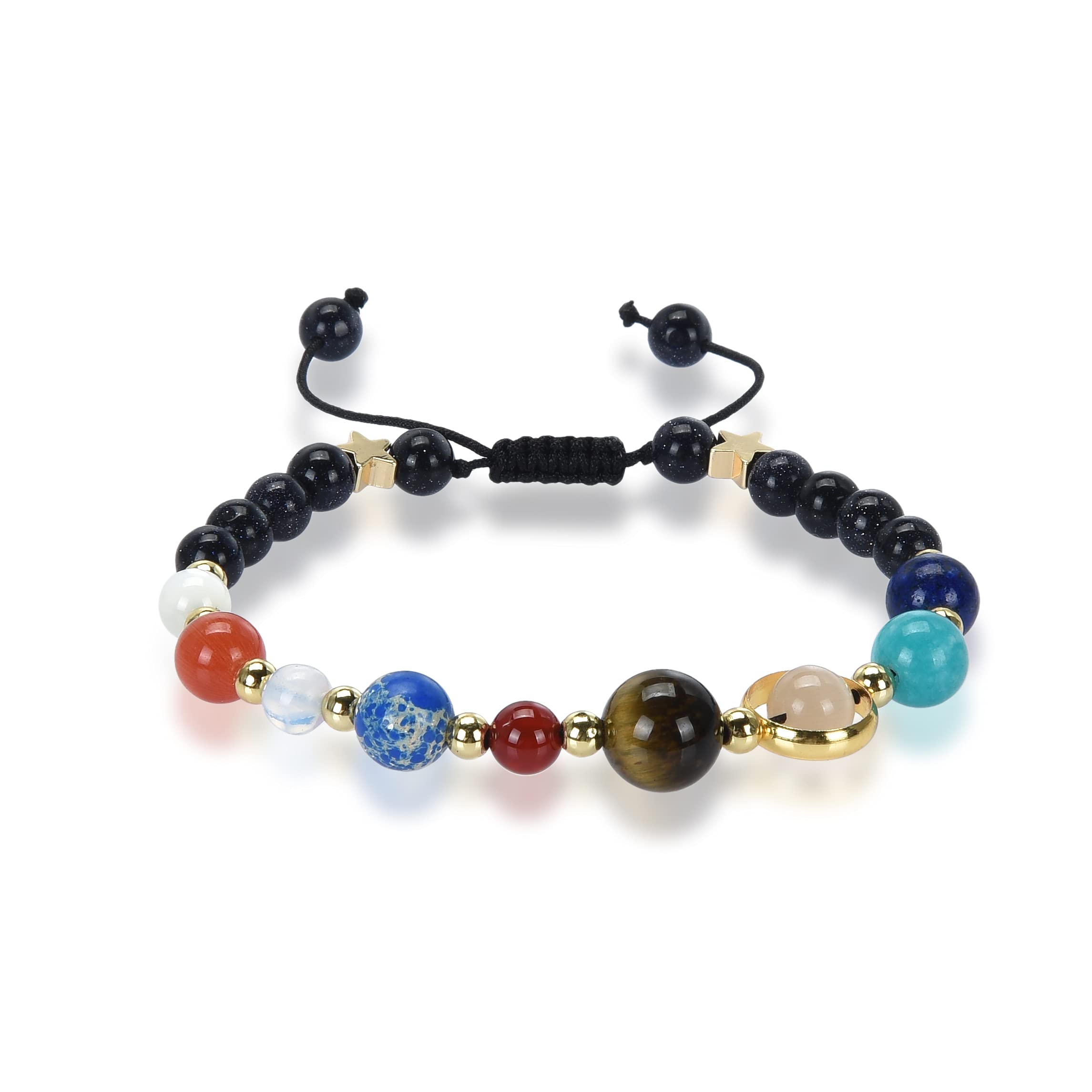Foto 2 | Pulsera West Coast Jewelry, Sistema Solar, Piedra Natural, 6 Mm - Venta Internacional.