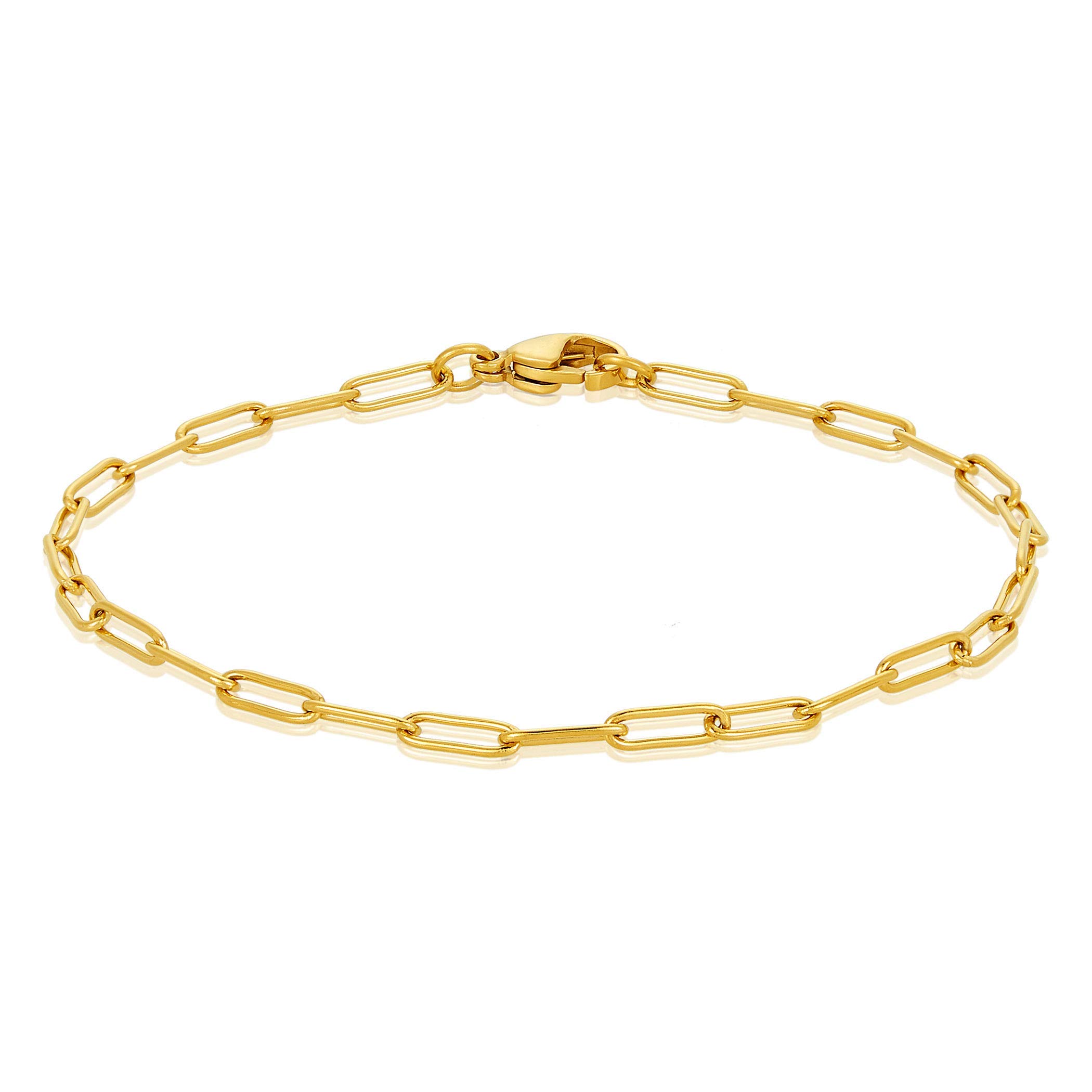 Foto 4 pulgar | Pulsera West Coast Jewelry De Acero Inoxidable Chapada En Oro Para Mujer - Venta Internacional.