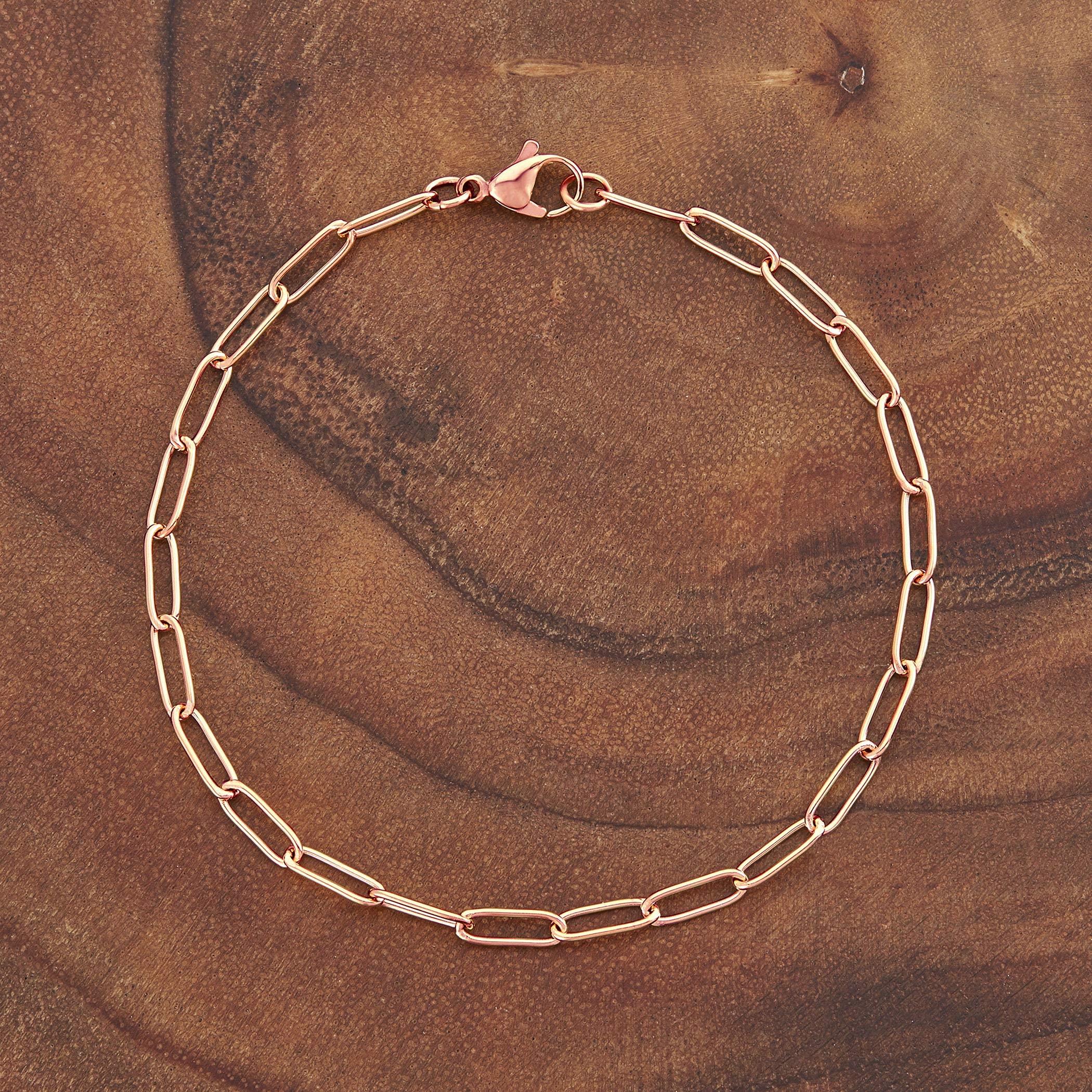 Foto 7 pulgar | Pulsera West Coast Jewelry De Acero Inoxidable Chapado En Oro Rosa - Venta Internacional.
