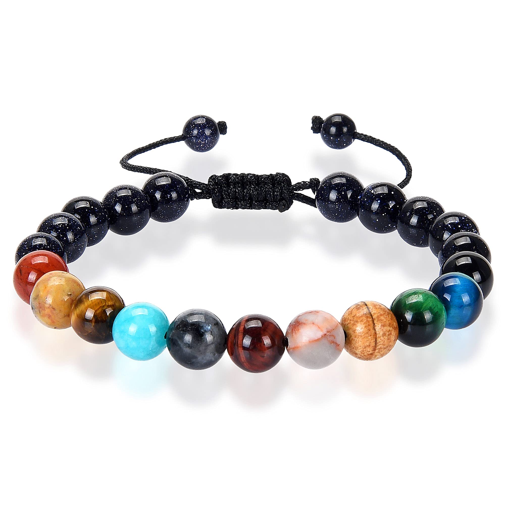 Foto 3 pulgar | Pulsera West Coast Jewelry Solar System Con Cuentas De Arenisca - Venta Internacional.