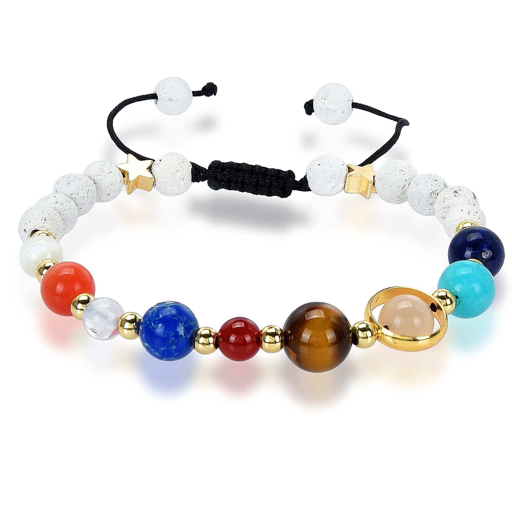 Foto 3 pulgar | Pulsera West Coast Jewelry, Sistema Solar, Piedra Natural - Venta Internacional.