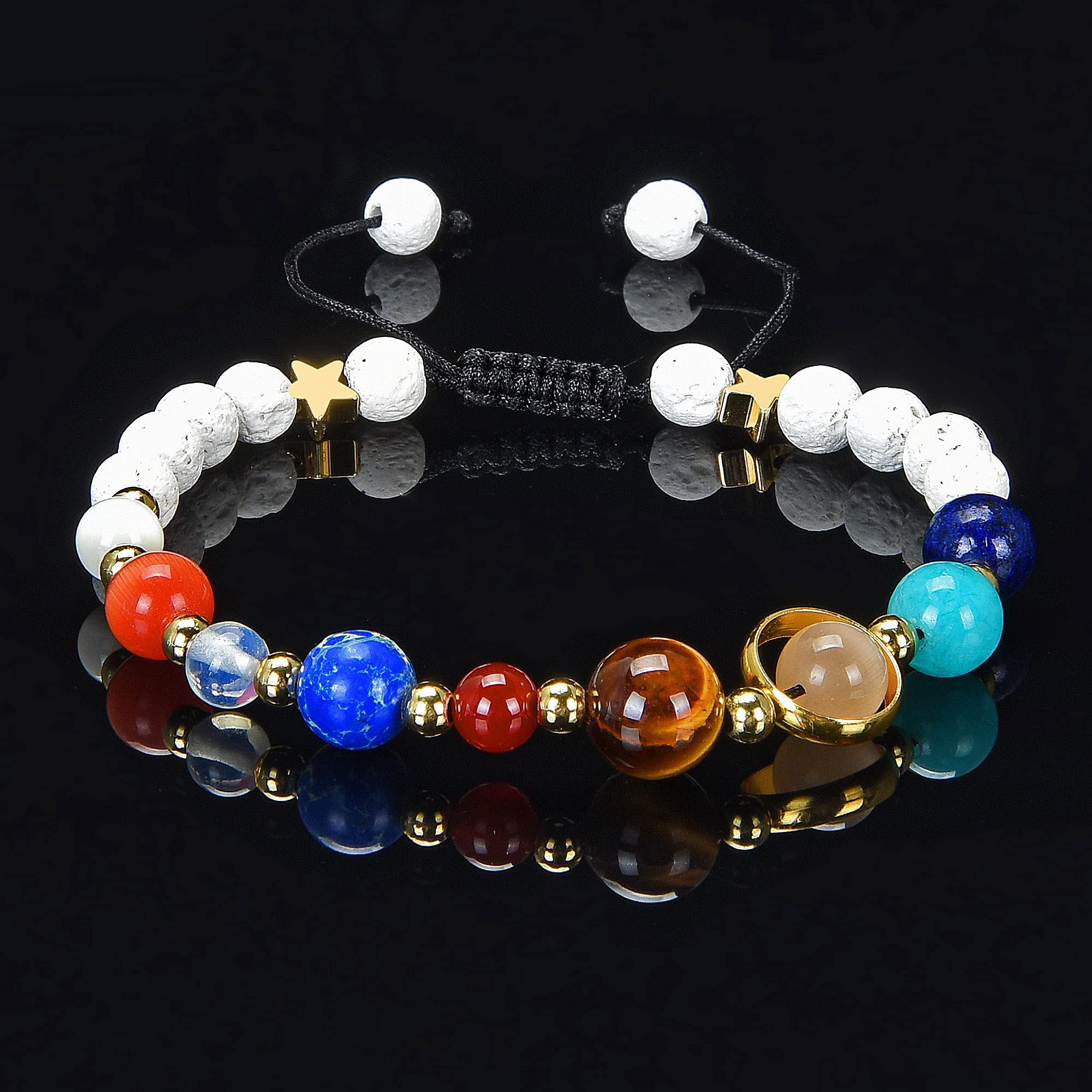 Foto 4 pulgar | Pulsera West Coast Jewelry, Sistema Solar, Piedra Natural - Venta Internacional.