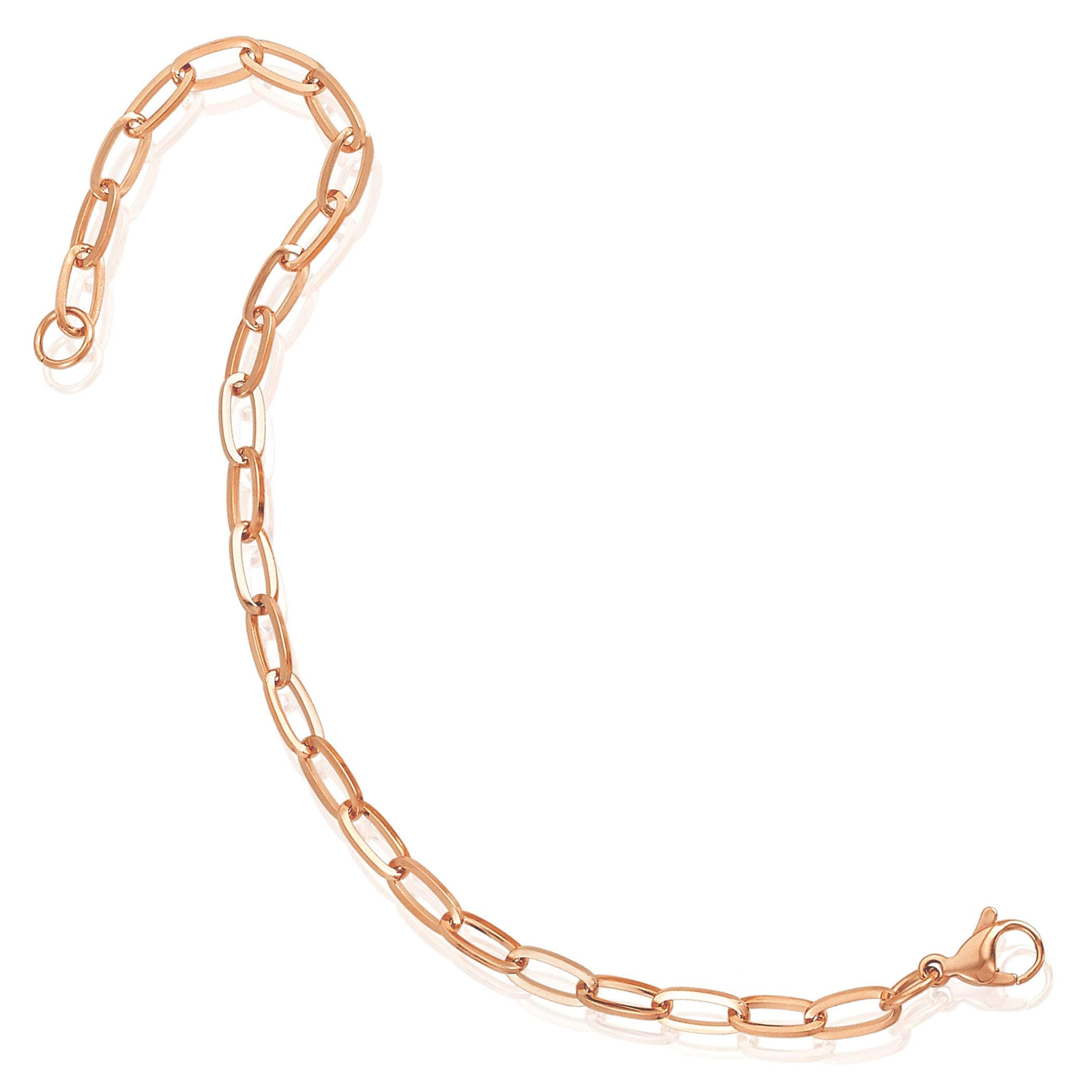 Foto 6 pulgar | Pulsera West Coast Jewelry De Acero Inoxidable Chapado En Oro Rosa - Venta Internacional.