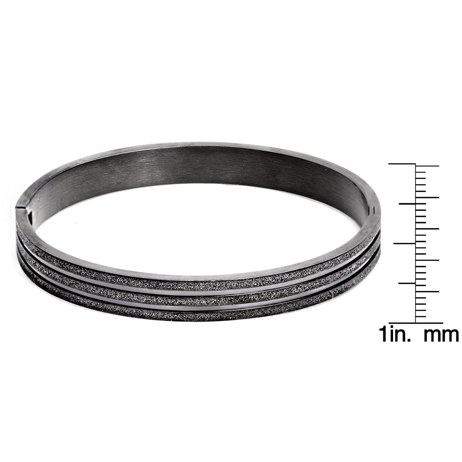 Foto 4 pulgar | Brazalete Tipo Brazalete West Coast Jewelry Elya Para Mujer, Acero Negro - Venta Internacional.