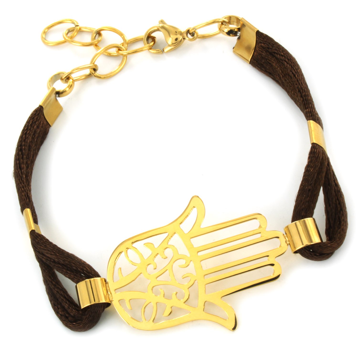 Foto 2 pulgar | Pulsera Hamsa De Acero Inoxidable West Coast Jewelry Para Mujer - Venta Internacional.