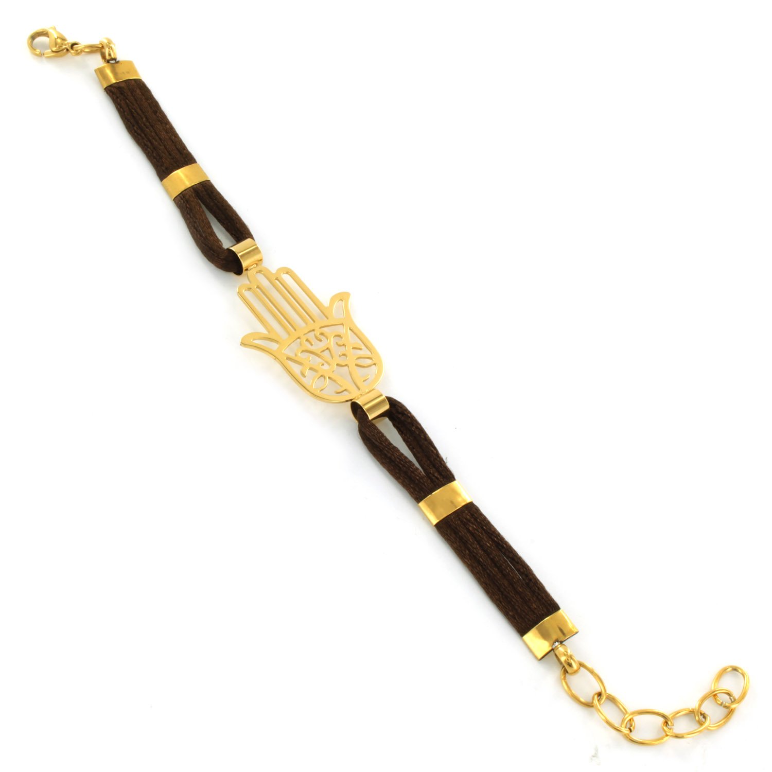Foto 4 pulgar | Pulsera Hamsa De Acero Inoxidable West Coast Jewelry Para Mujer - Venta Internacional.