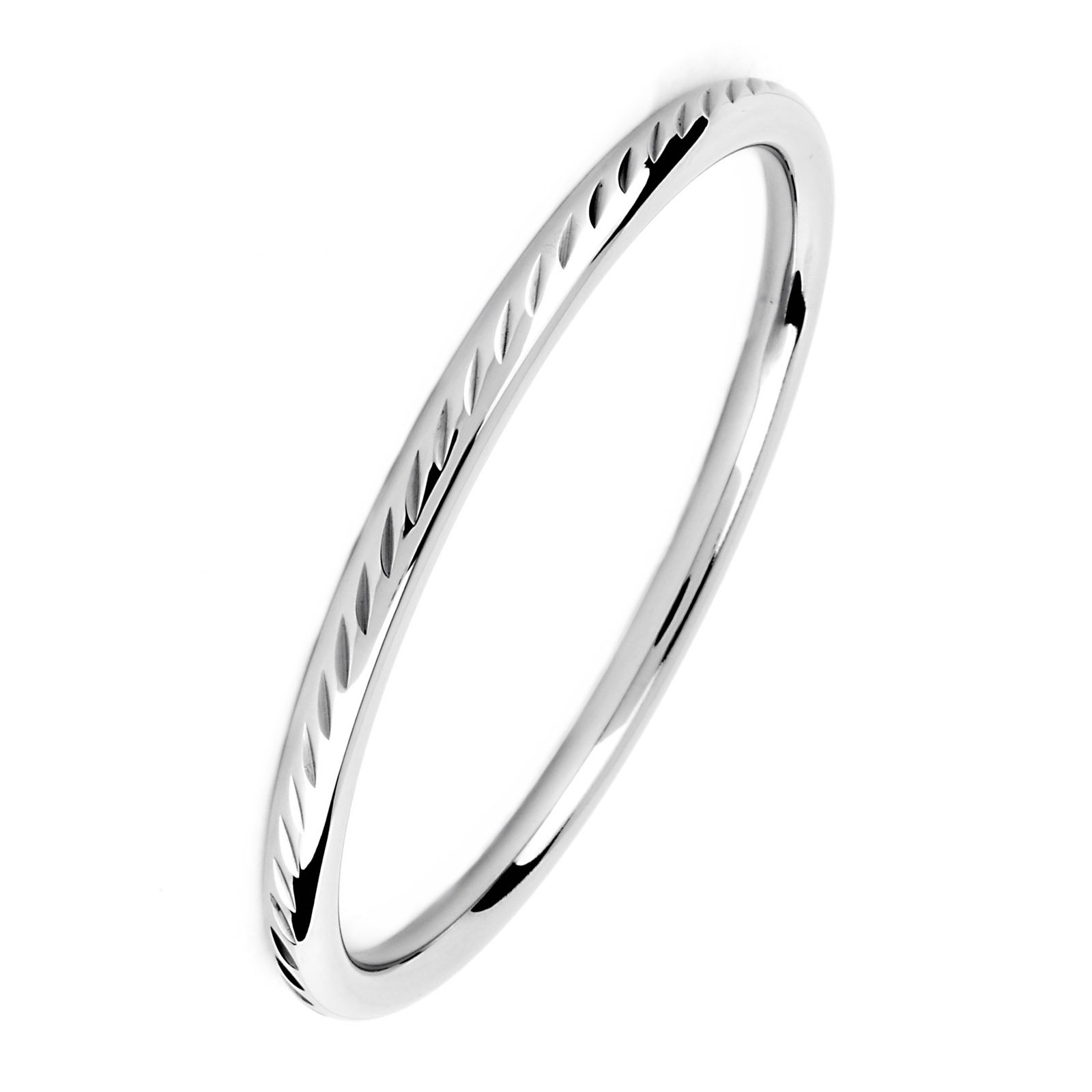 Foto 3 pulgar | Brazalete De Acero Inoxidable Pulido West Coast Jewelry - Venta Internacional.
