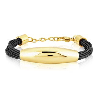 Foto 1 | Pulsera West Coast Jewelry De Acero Inoxidable Chapado En Oro - Venta Internacional.