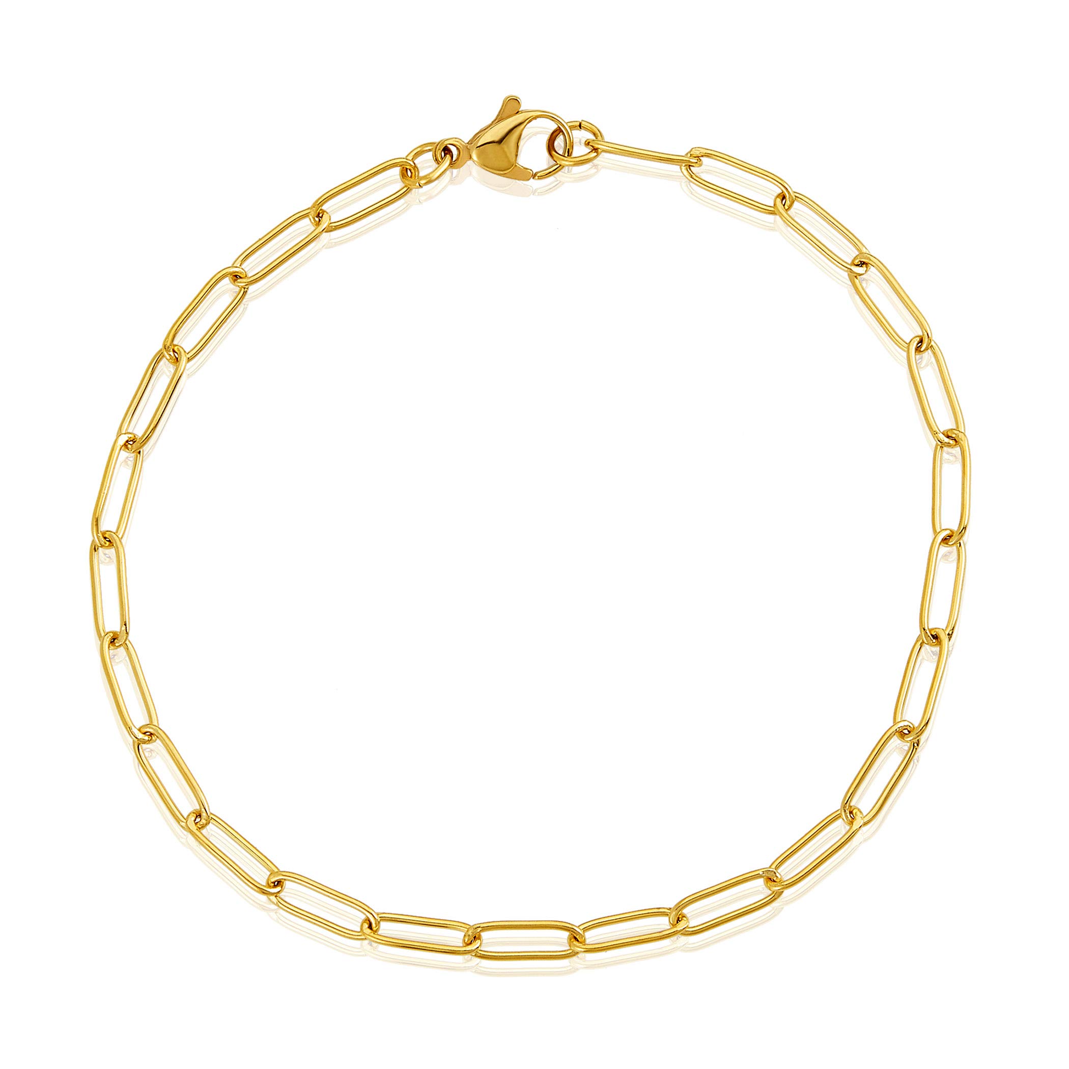 Foto 2 pulgar | Pulsera West Coast Jewelry De Acero Inoxidable Chapado En Oro - Venta Internacional.