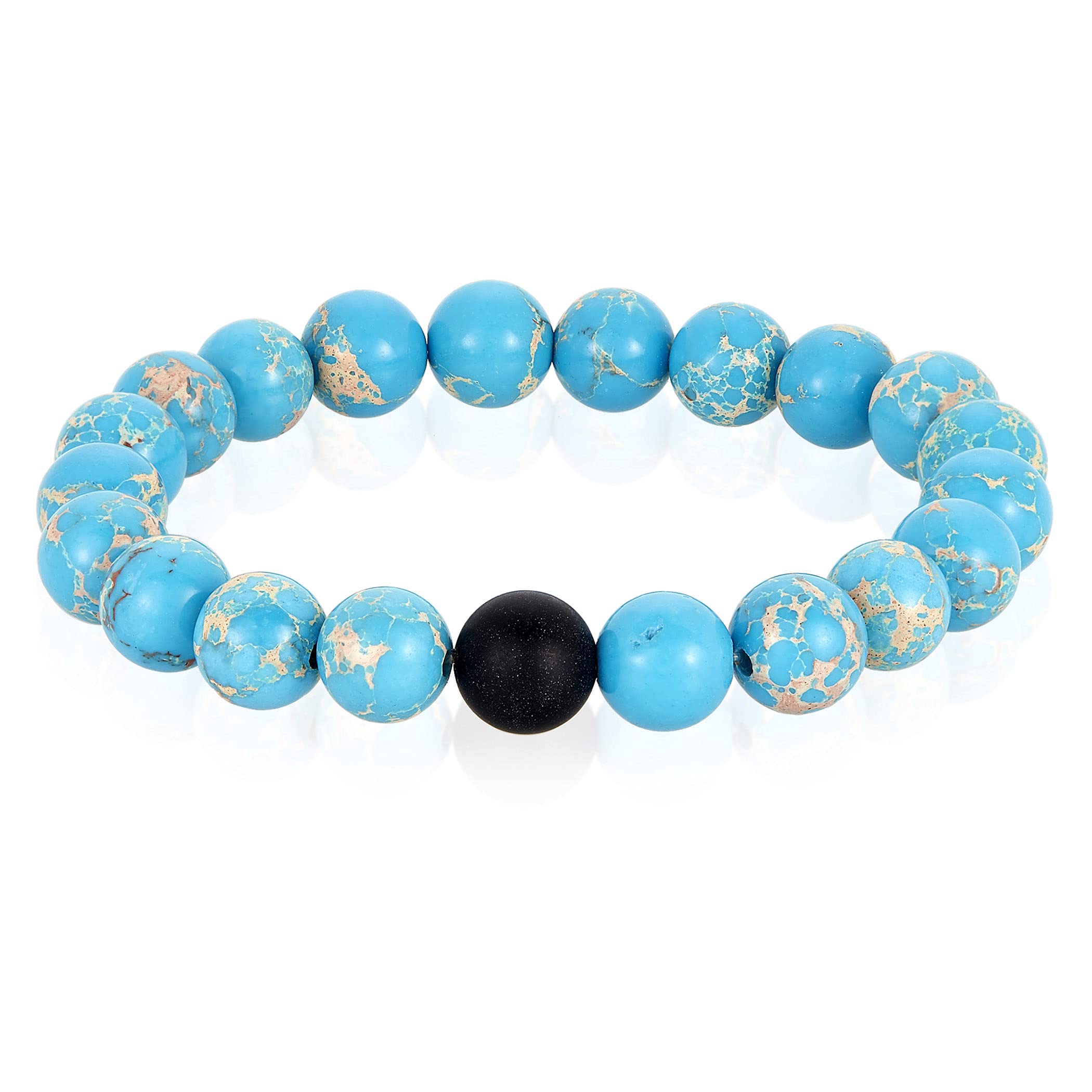 Foto 2 pulgar | Pulsera West Coast Jewelry Crisol Imperial Jasper Stone - Venta Internacional.