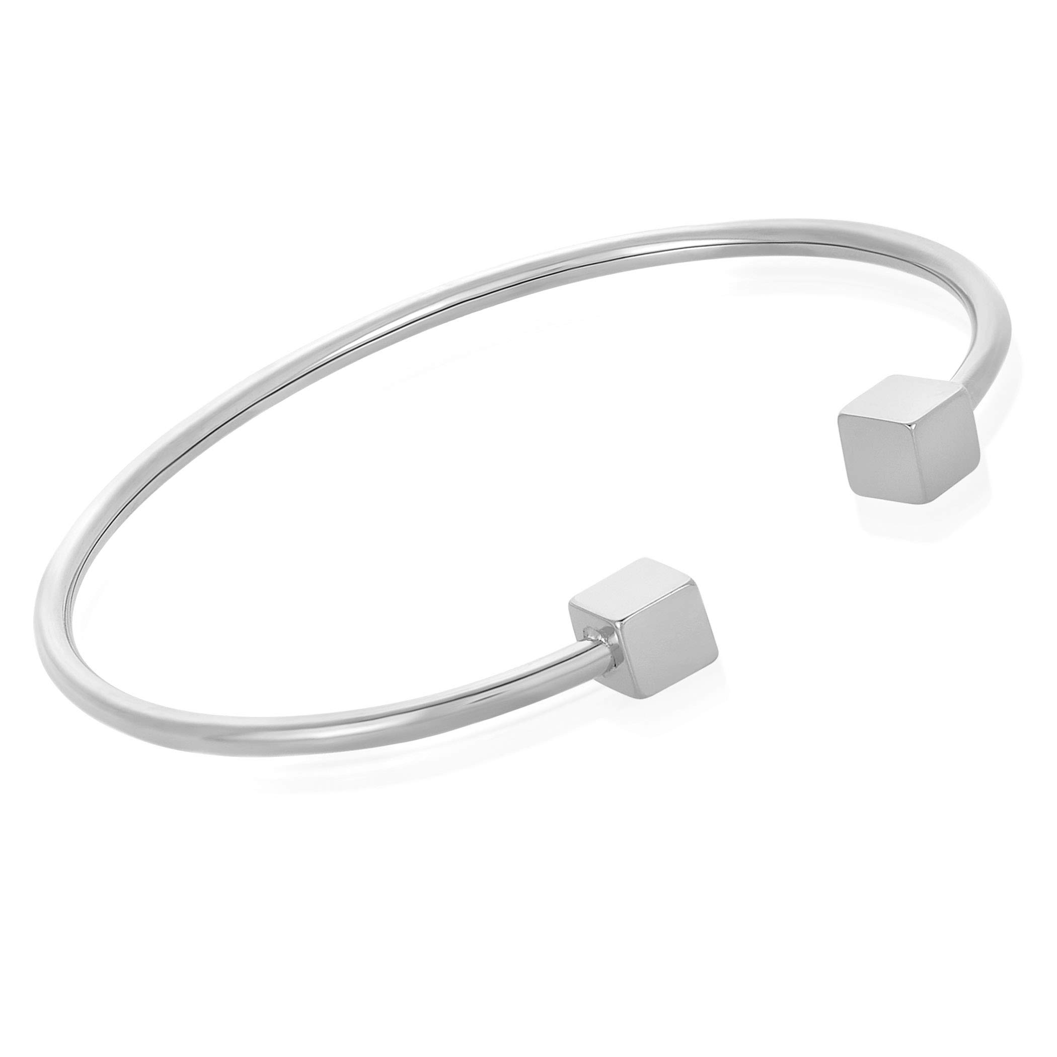 Foto 1 | Brazalete West Coast Jewelry Elya De Acero Inoxidable Pulido - Venta Internacional.