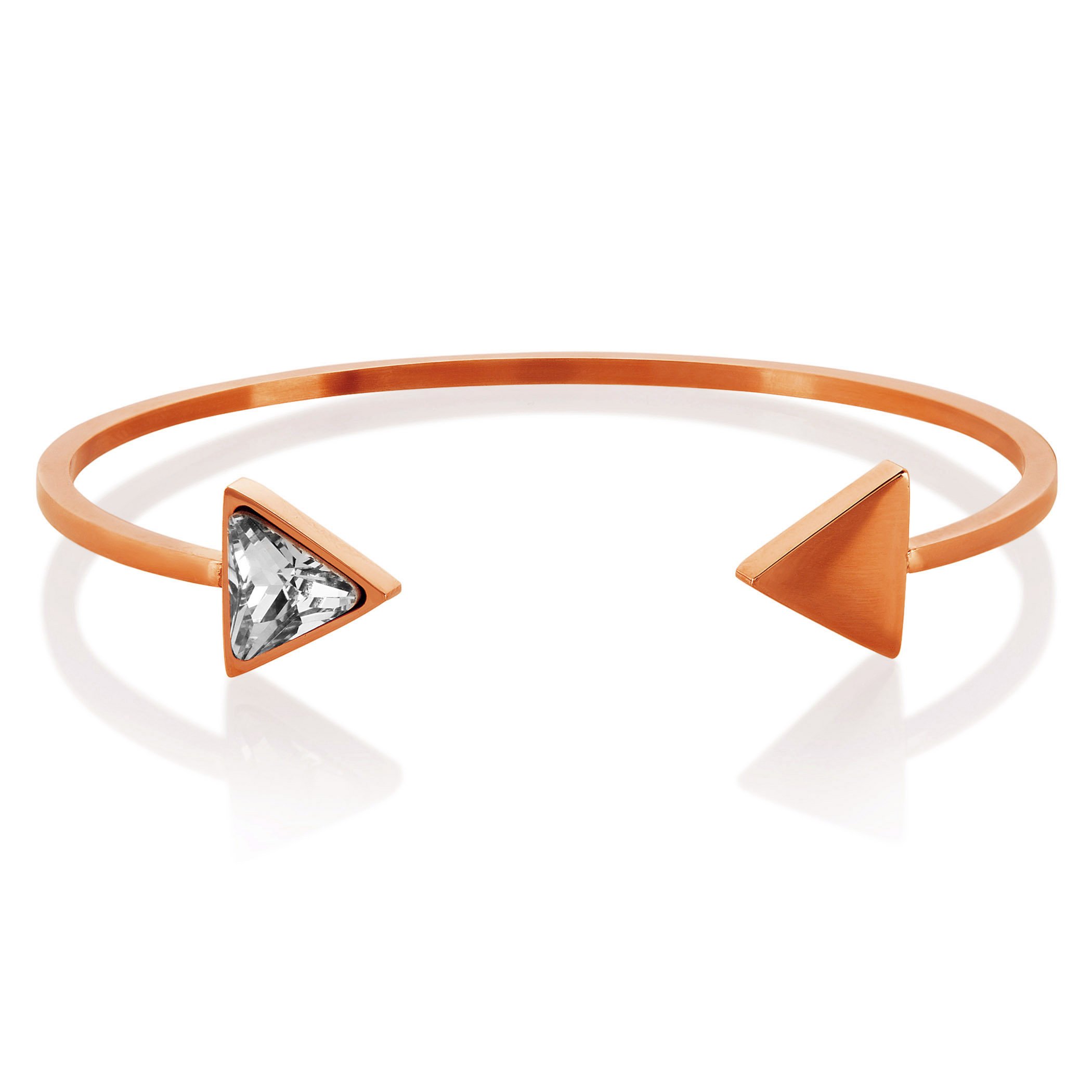 Foto 1 | Brazalete West Coast Jewelry De Acero Inoxidable En Oro Rosa - Venta Internacional.