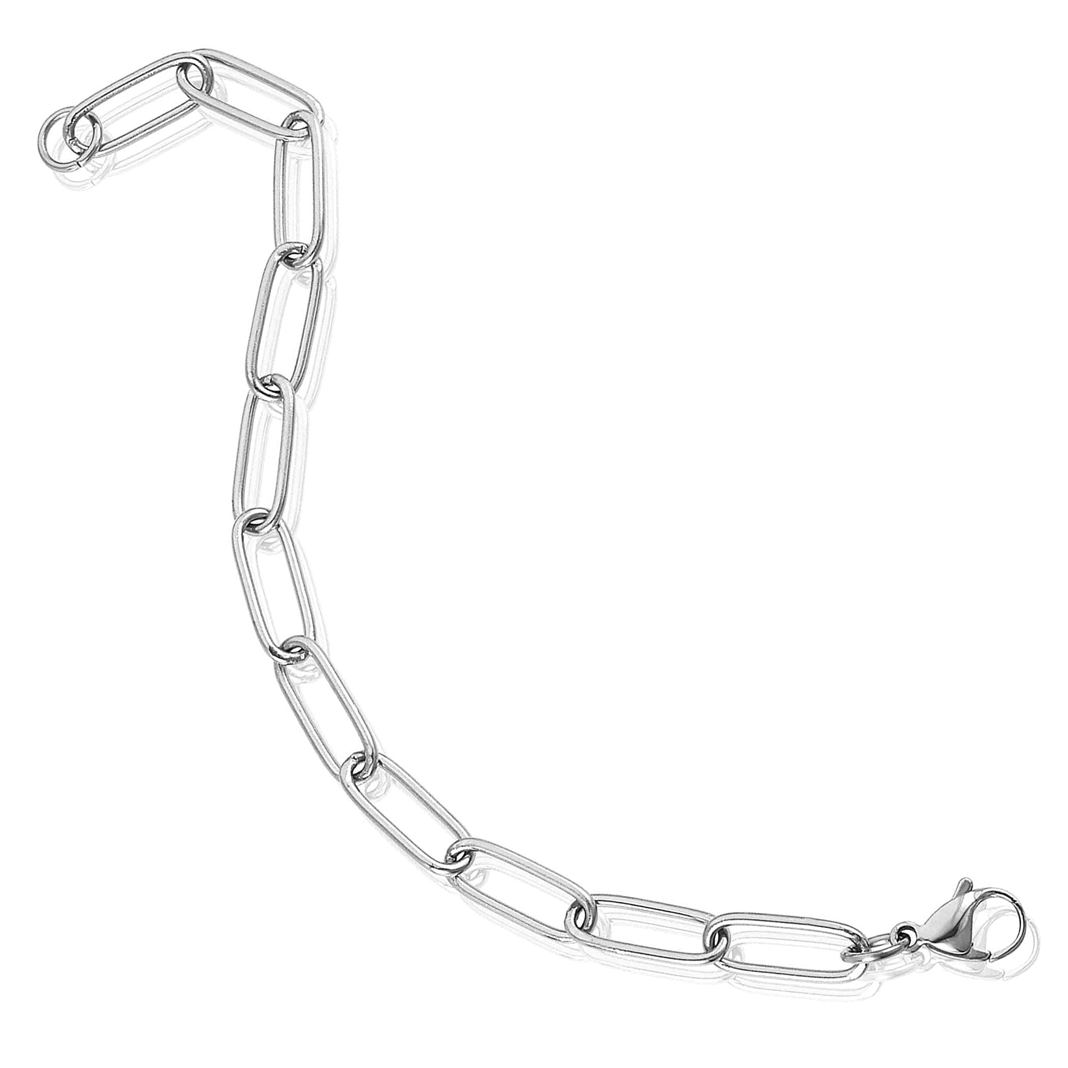 Foto 6 pulgar | Pulsera West Coast Jewelry De Acero Inoxidable Plateado Para Mujer - Venta Internacional.