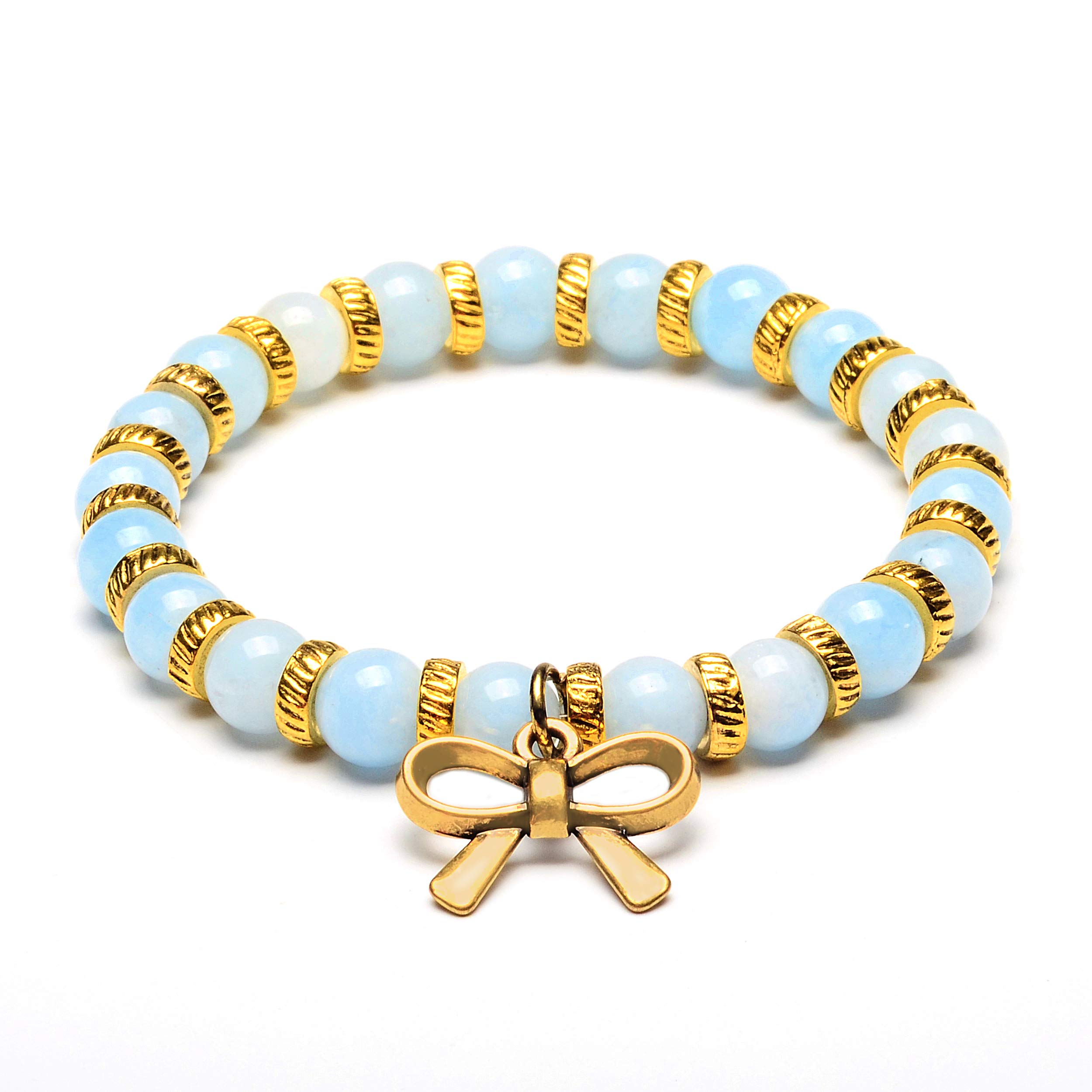 Foto 2 pulgar | Brazalete West Coast Jewelry Con Forma De Pajarita, Color Azul Claro - Venta Internacional.