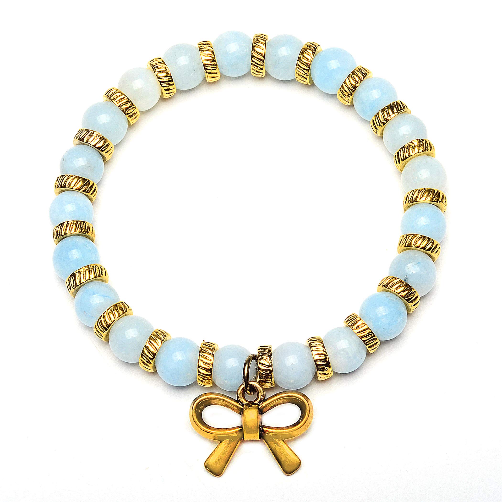 Foto 2 | Brazalete West Coast Jewelry Con Forma De Pajarita, Color Azul Claro - Venta Internacional.