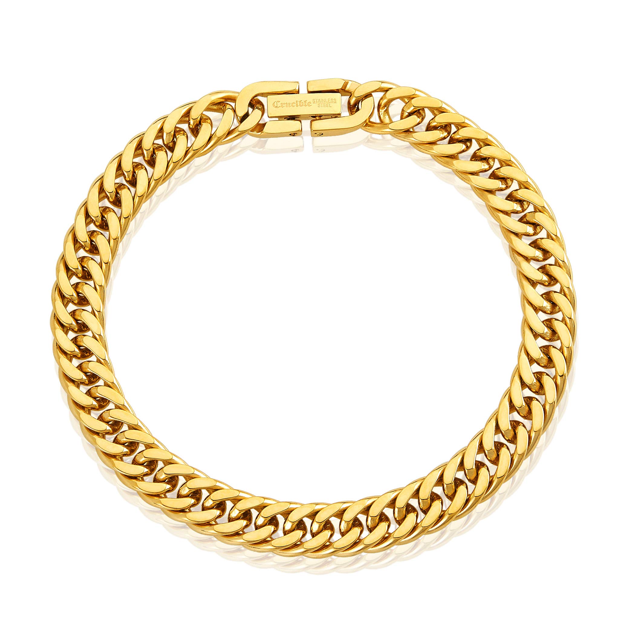 Foto 1 | Pulsera West Coast Jewelry Crucible Chapada En Oro Pulido - Venta Internacional.