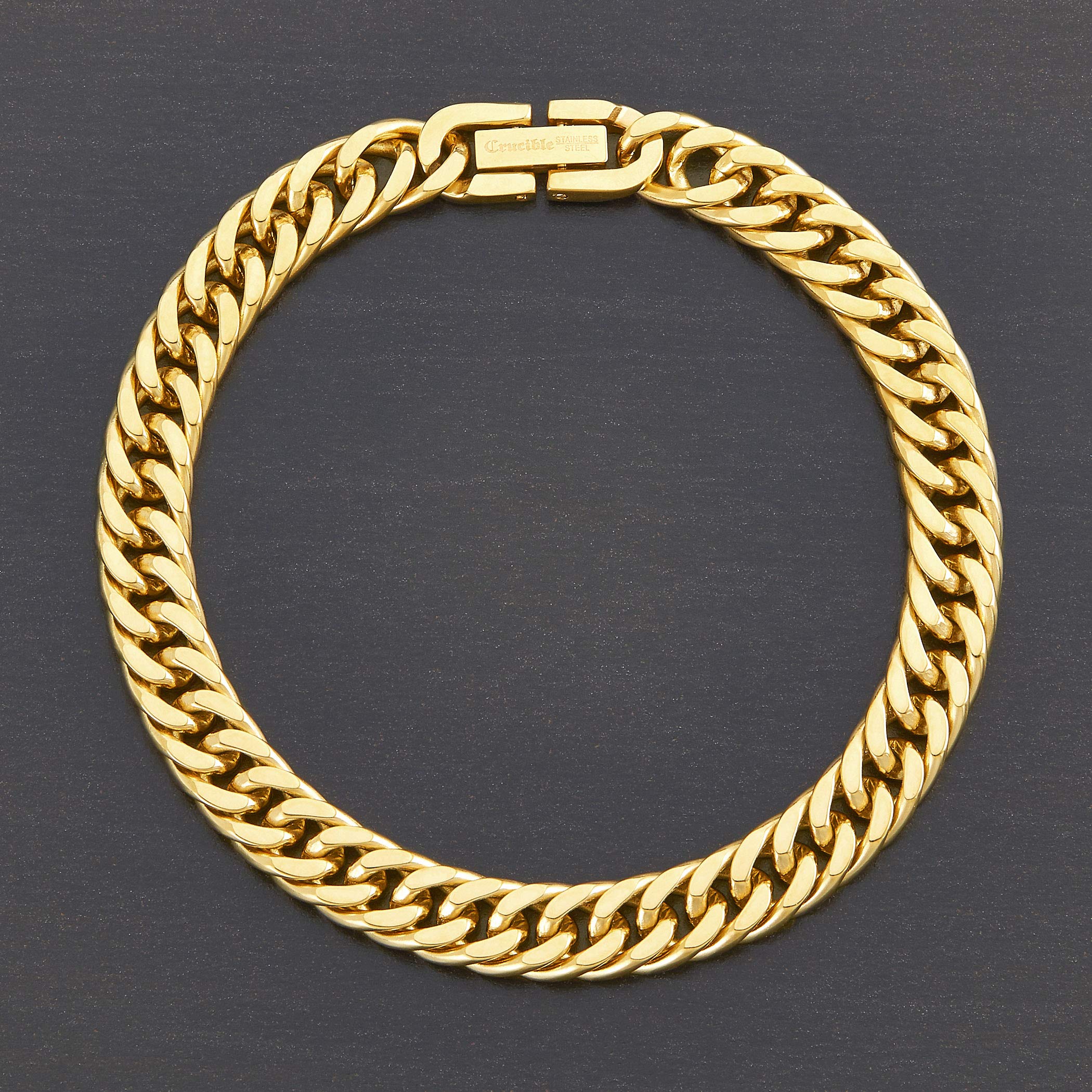 Foto 5 pulgar | Pulsera West Coast Jewelry Crucible Chapada En Oro Pulido - Venta Internacional.