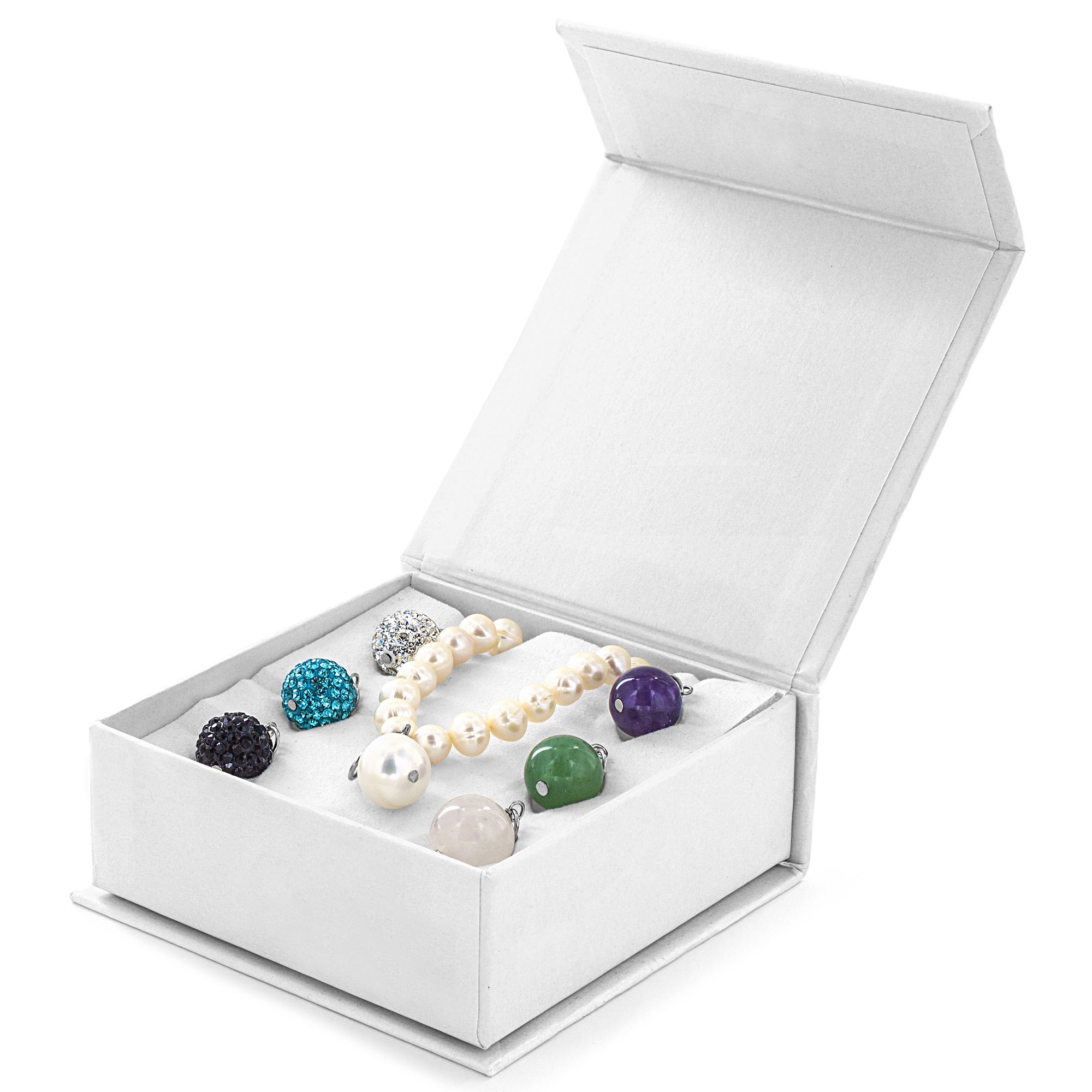 Foto 4 | Set De Pulseras West Coast Jewelry Elya Para Mujer Con Perla Y Cristal - Venta Internacional.