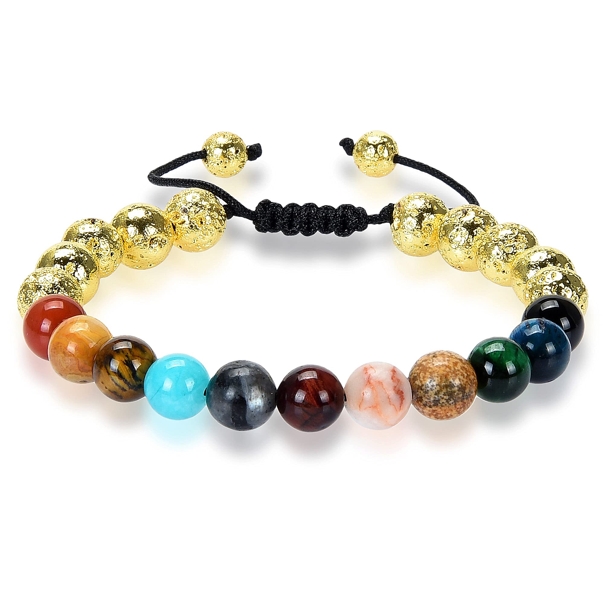 Foto 2 | Pulsera West Coast Jewelry, Sistema Solar, Piedra Natural, 8 Mm - Venta Internacional.