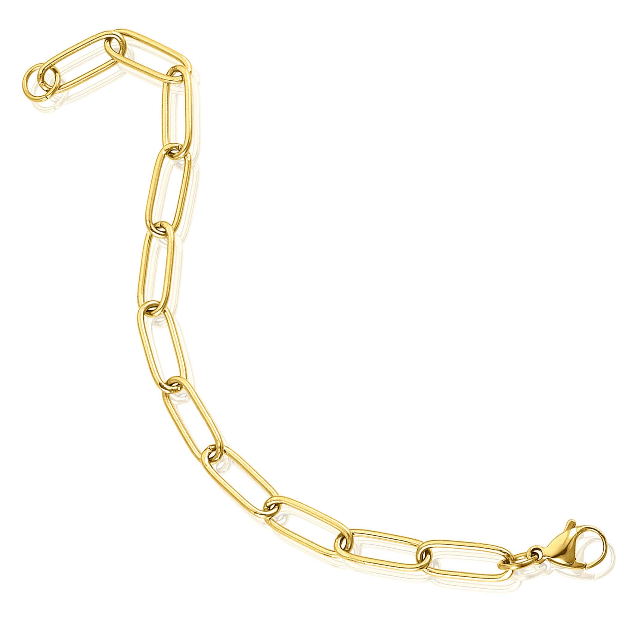 Foto 5 | Pulsera West Coast Jewelry De Acero Inoxidable Chapado En Oro - Venta Internacional.
