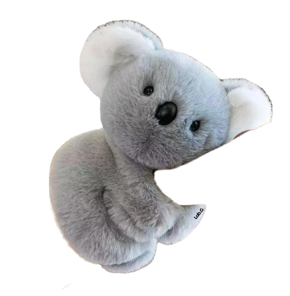Foto 2 pulgar | 1pcz Pulsera Koala Peluche Lab.g,  Gris