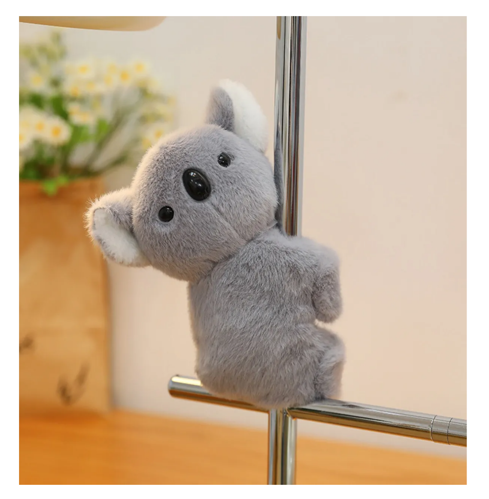 Foto 6 pulgar | 1pcz Pulsera Koala Peluche Lab.g,  Gris
