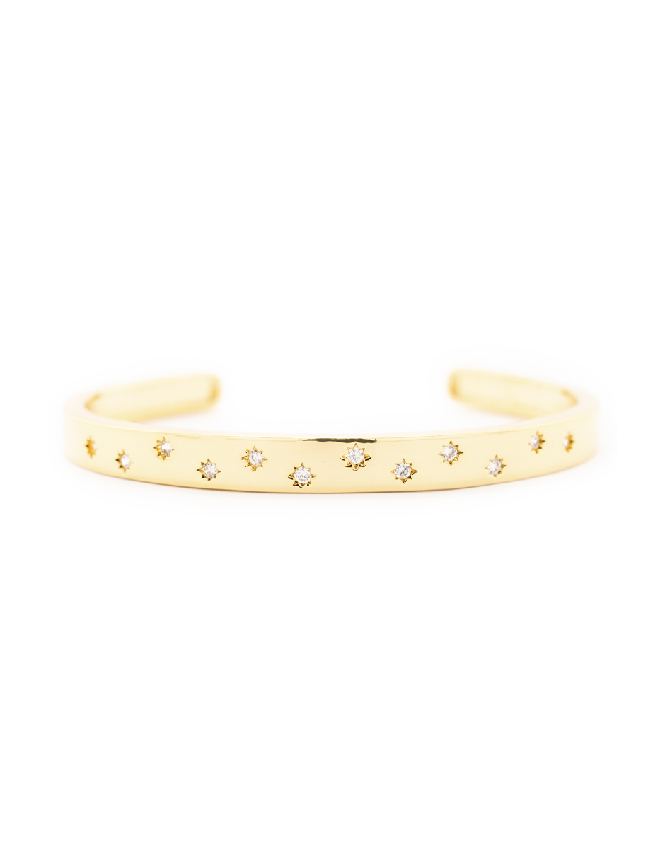 Foto 3 pulgar | Brazalete Diseño Estrella The Golden Store Chapa De Oro 18k