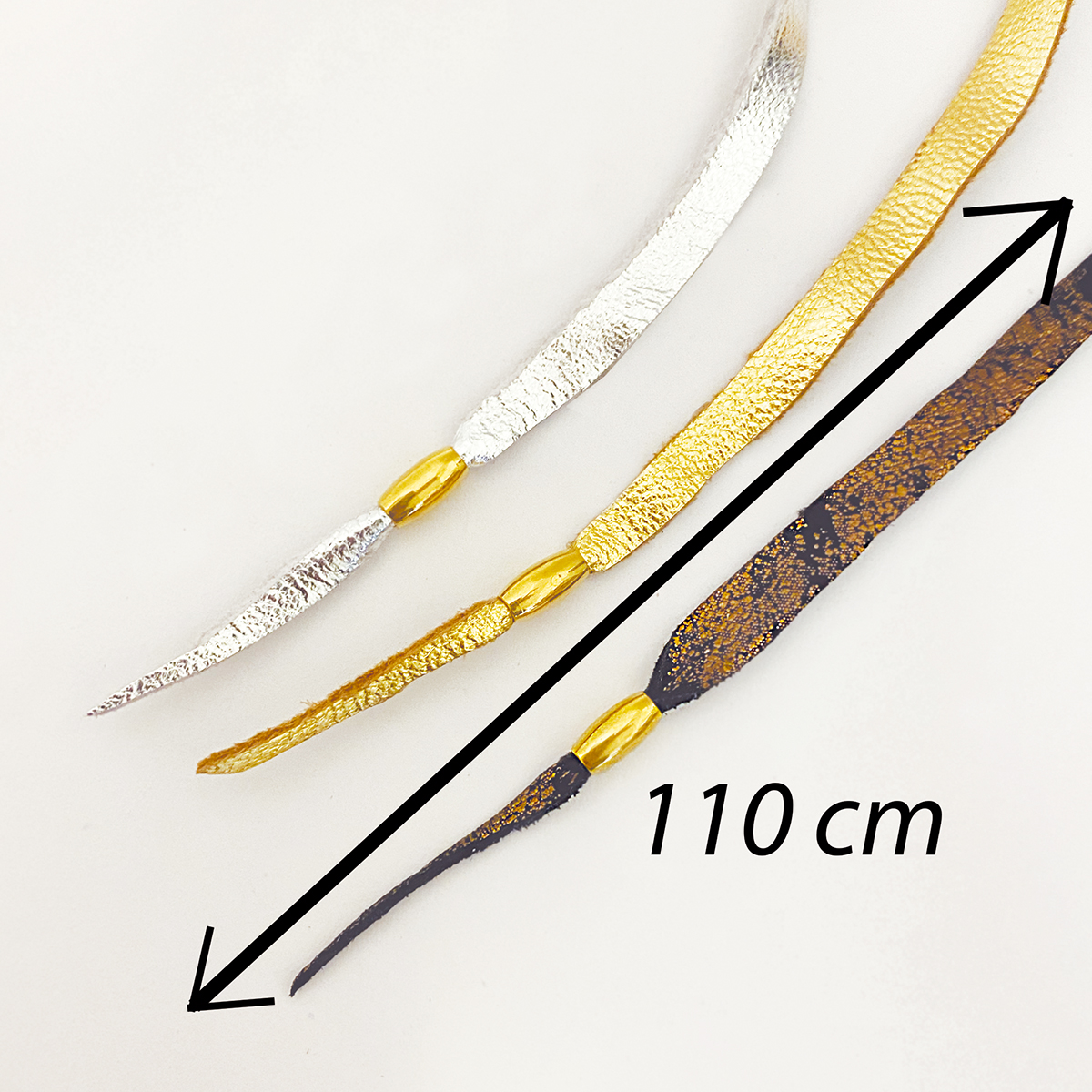 Foto 8 pulgar | Pulsera De Piel Unisex Con Baño De Oro Vangania Gratitud